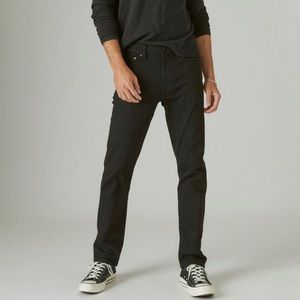 Lucky Brand 410 Athletic Slim Black Jeans 32x32